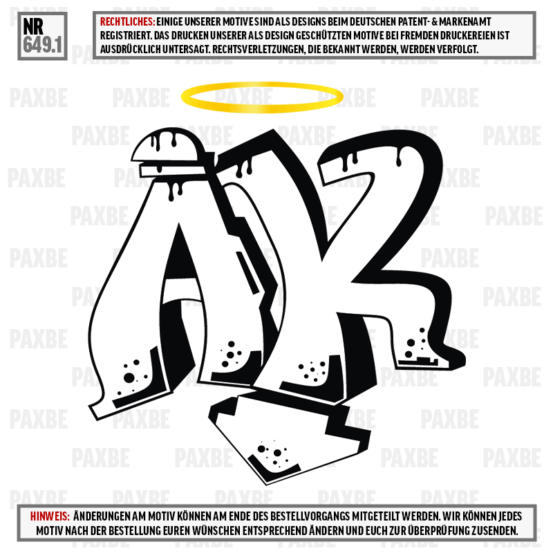 AK GRAFFITI 649.1 Text