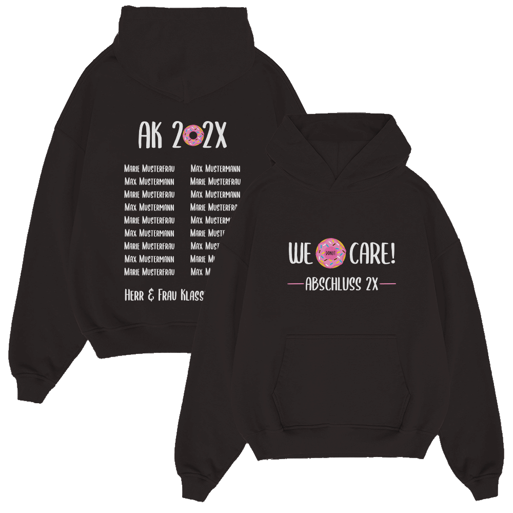 WE DONUT CARE 202.1 Bekleidung, Strickwaren, Pullover, Sweatshirt, Kapuzenpulli