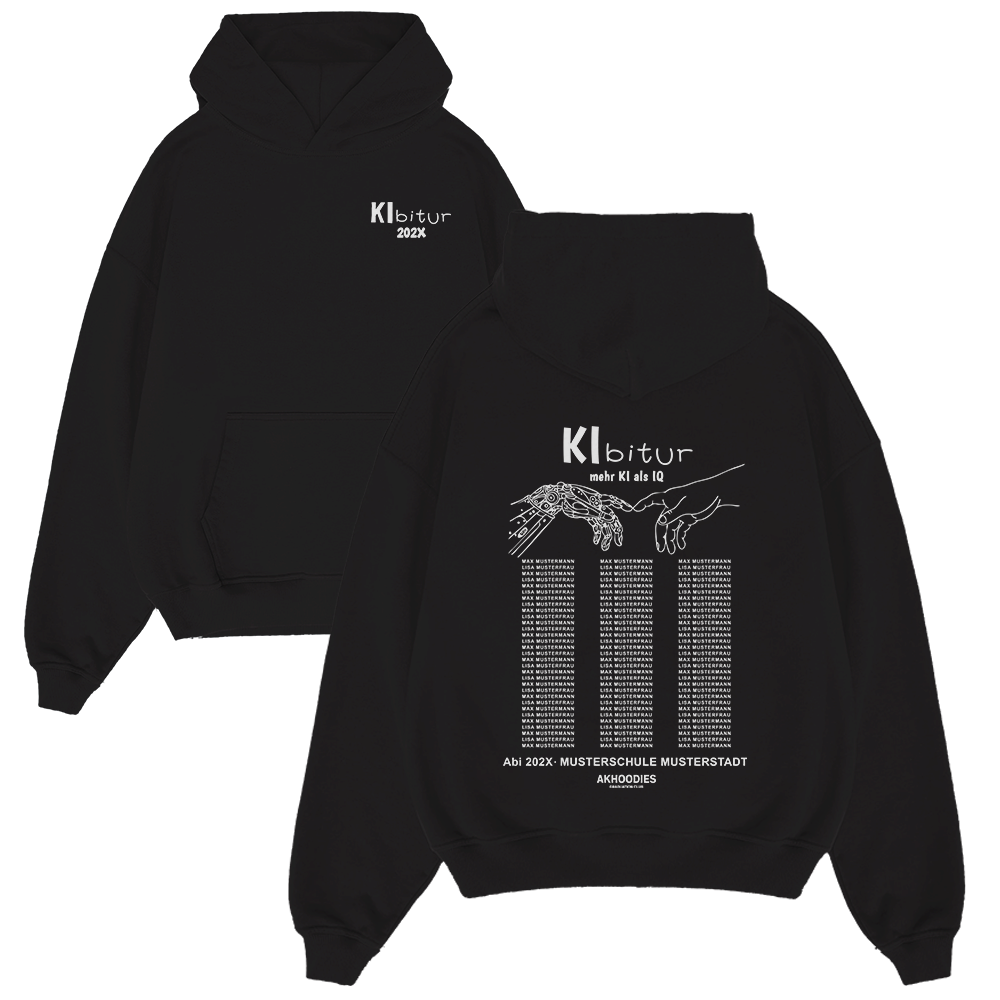 Hoodie, Sweatshirt, Schwarz, Grafik, Vorne Tasche, Hoodie, Schwarz, Druck, Kapuze, Langarm?