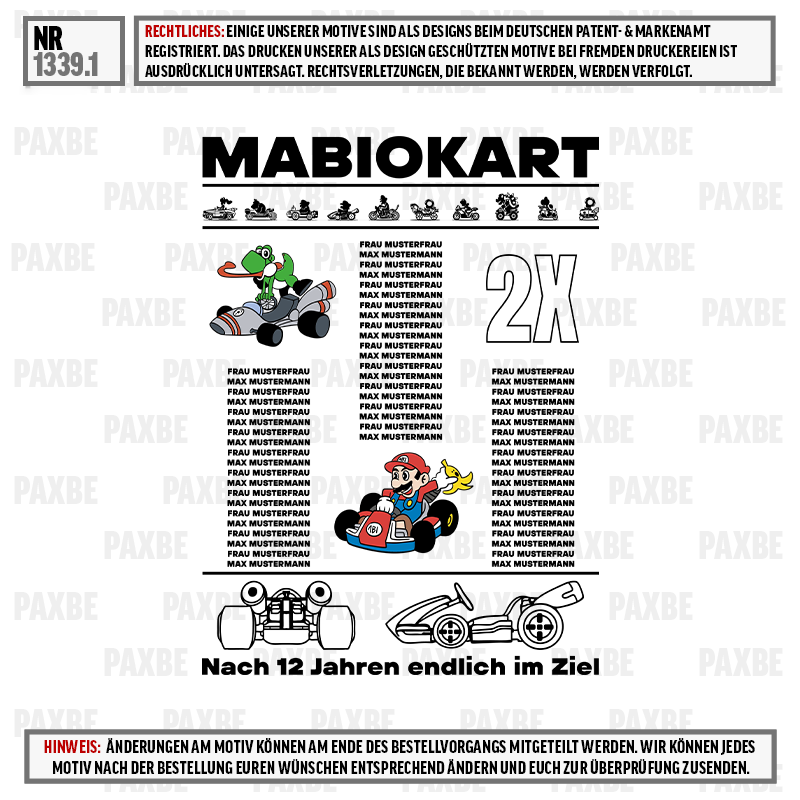 Kaufbild, Kinderspielzeug, Kartsport, Gokart, Plakat, GoKart, Kleinkind, Rennwagen, Kettenantrieb, Musterschrift