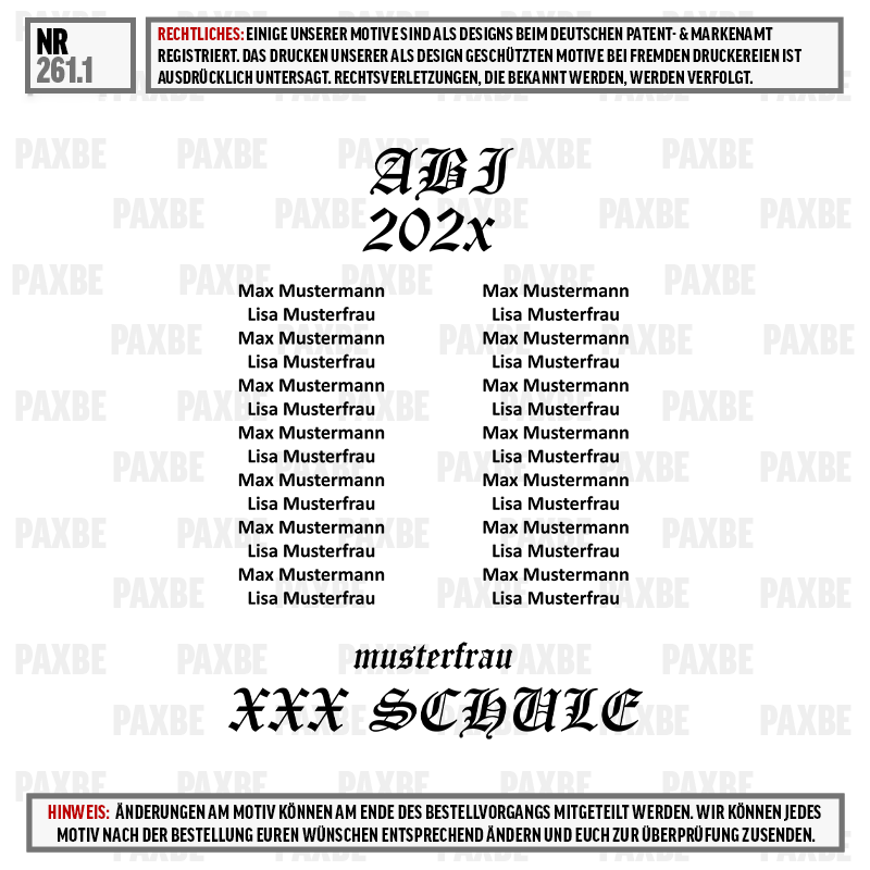 kleidung, text, musterfrau, xxx schule, markenlos, text, musterfrau, schule, name, druck