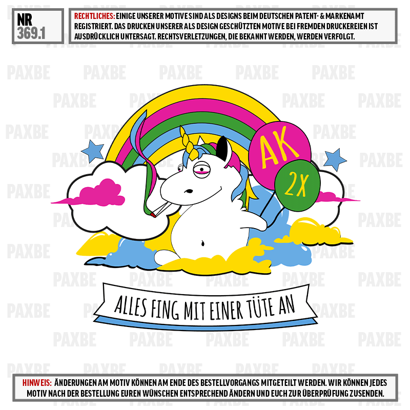 Einhorn, Regenbogen, Wolke, Ballons, Banner, Einhorn, Regenbogen, Ballon, Schild, Slogan