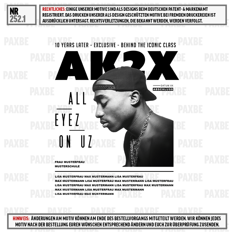 TUPAC EXCLUSIVE 252.1 TUPAC EXCLUSIVE 252.1