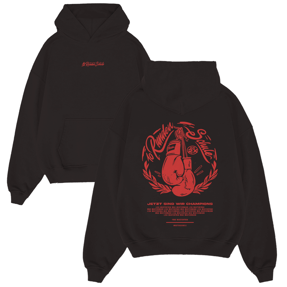 10 RUNDEN SCHULE 1162.1 Strickwaren, Pullover, Sweatshirt, Kapuzenpulli, Kapuze