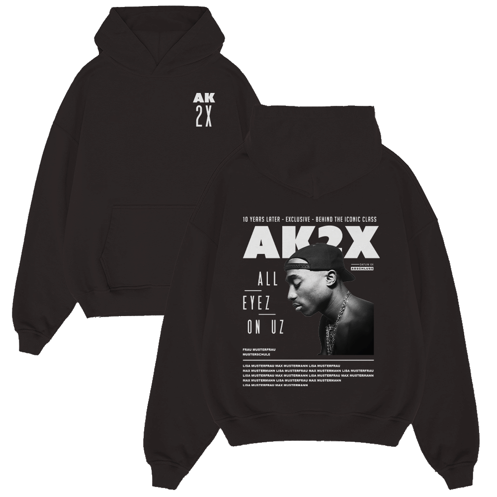 TUPAC EXCLUSIVE 252.1 Strickwaren, Pullover, Sweatshirt, Kapuzenpulli, Kapuze