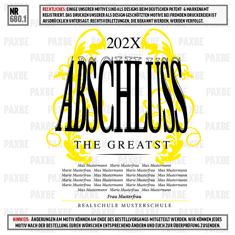 ABSCHLUSS THE GREATEST 680.1