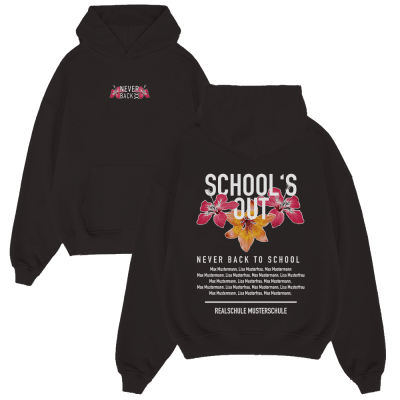 SCHOOLS OUT NEVER BACK TO SCHOOL FLOWERS 806.1