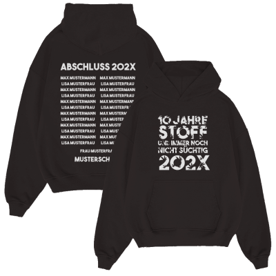 X JAHRE STOFF UND IMMER NOCH NICHT SÜCHTIG 10.1