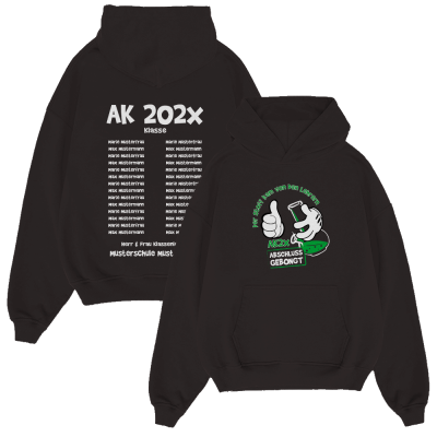 DER STOFF KAM VON DEN LEHRERN ABSCHLUSS GEBONGT 234.1